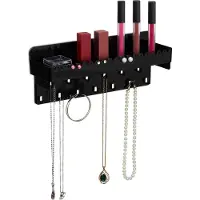 Relaxdays Porte-bijoux, Noir