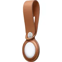Apple AirTag Lanière Cuir Havane