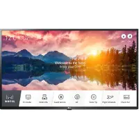 LG 43US662H9ZC - 43" US662H Series TV LCD rétro-éclairée par LED - hôtel / hospitalité - Pro : Centrique - Smart TV - webOS - 4K UHD (2160p) 3840 x 2160 - HDR - céramique noire