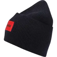HUGO Bonnet 'Xaff 6' bleu marine / rouge