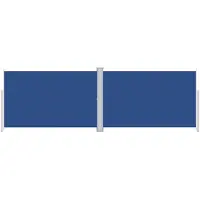 The Living Store Store latéral extensible bleu 220x600 cm