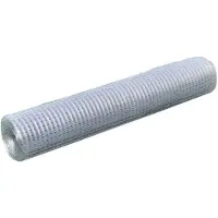The Living Store Grillage métallique à 4 angles pour volières Grillage métallique 1mx25m, 0,9 mm d'épaisseur