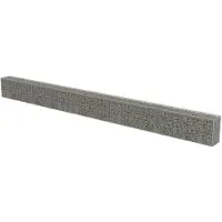 The Living Store Mur en gabion avec couverture Acier galvanisé 600×30×50 cm