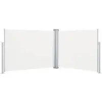 The Living Store Store latéral extensible Crème 140 x 1000 cm