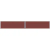 The Living Store Store latéral extensible brun 160x1000 cm