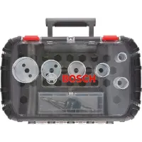 Bosch 2608594187 - Set 9-pièces Scies-Trépans Power-Change Wood and Metal 22 / 29 / 35 / 44 / 51 / 64 mm
