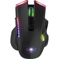 SPIRIT OF GAMER Elite M70 Souris de jeu sans fil Argent Argent One Size