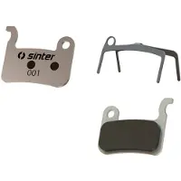 Sinter 001 Plaquettes de frein à disque Shimano Type A pour vélo électrique Gris Gris Taille unique