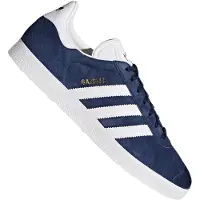 Adidas Baskets basses 'Gazelle' marine / or / blanc