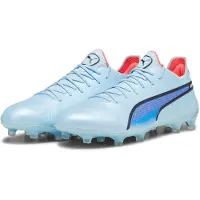 Puma King Ultimate FG/AG Chaussures de football hommes argent sky noir UE 39