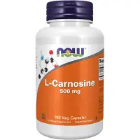 Now L-Carnosine 500 mg 100 Veg Capsules