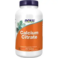 NOW,NOW Foods,NOW,NOW Foods Citrate de Calcium -250 comprimés