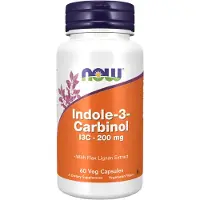 Now , Indole-3-Carbinol, 200 mg, 60 Capsules Végétales