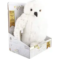 Wow Stuff PLYŠ Hedwig le hibou (Harry Potter) tourne sa tête avec des piles sonores