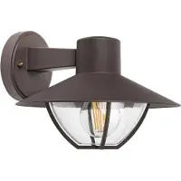 Rabalux Luminaire de façade brun Almada pour ampoule E27 7884