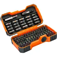 Bahco Coffret de 100 embouts de vissage colorés BH59-S100BC-IP en vinyle individuel