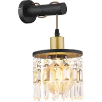 Globo Applique intérieure Applique salon chambre cristaux couloir 15533W