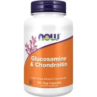 Now , Glucosamine & Chondroïtine, 120 Gélules Végétales