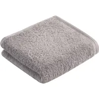 Vossen Serviette de Toilette Vossen Vegan Life Shadow (50 x 100 cm) (Set de 3)