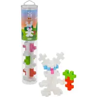 Plus plus Jeu de construction , tube 15 grandes pièces, Lapin