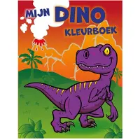 Mondikaarten Livre de coloriage My Dino, 96 pages.