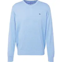 Fynch&Hatton 1413211 V Neck Sweater Bleu 3XL Homme