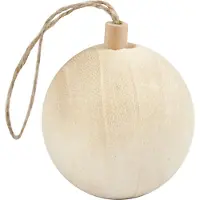 Creativ Company Boule de Noël en bois 5,5 cm