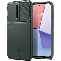Spigen Coque Optik Armor Camera slider Samsung Galaxy S23 FE - Abyss Green