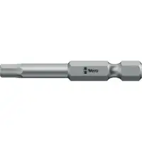 Wera Embouts de sécurité | E6,3-BIT 89MM I-6KT-BOHRG.5,0