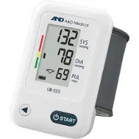 A&D Tensiomètre au poignet Medical UB-525 ? Indicateur IHB ? Léger ? Blanc