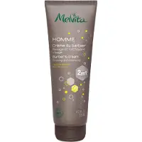 Melvita Organic Barber's Shaving and Cleansing Cream - Crème nettoyante pour hommes 125 ml