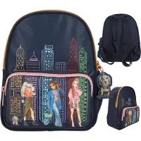 TOPModel Depesche Enfants sac à dos City Girls bleu foncé