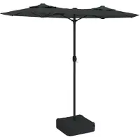 vidaXL Parasol double anthracite 316x240 cm