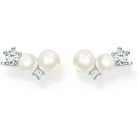 Thomas Sabo Perles Ear Climber Boucles d'oreilles simples, (Argent 925)