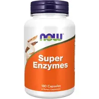 Now Super Enzymes, 180 Capsules par