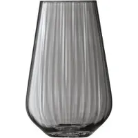 LSA International Vase LSA Zinc Grey 28 cm