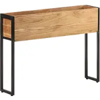 vidaXL Jardinière 90x20x68 cm Bois massif d'acacia