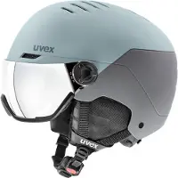 Uvex Wanted Vis Woman Visor Helmet Bleu 54-58 cm / Supravision Smoke/CAT2