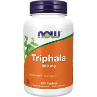 Now , Triphala, 500 mg, 120 Comprimés