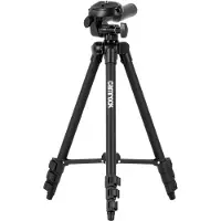 CamRock tripod TA10 black tripod - mobile set (Matières plastiques, Métal), Trépied, Noir