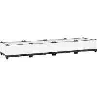 vidaXL Hochbeet 160x40x23 cm Polypropylen