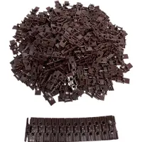 LEGO Technic Grands maillons de chaîne marron foncé pour pelleteuse et chenille - 57518 NOUVEAU Quantité 250x