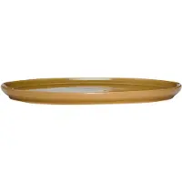 Hubsch Amare assiettes plates marron set de 6 pièces