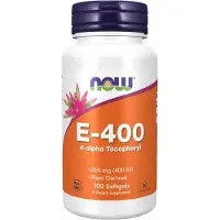 Now , E-400, 268 mg (400 UI), 100 Softgels