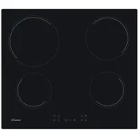 Candy Table de cuisson vitrocéramique 6500cm 60cm noir - - CH64CCB - idea