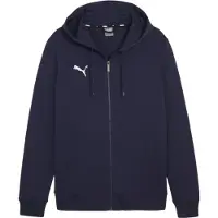 Puma Garçons, Pull-over, teamGOAL Casuals Veste à capuche Jr, Bleu, (140)