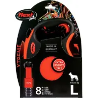 Flexi Xtreme L 8m Dog Leash Orange