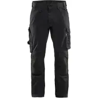 Blakläder Pantalon de travail stretch 2D/4D multipoches avec poches genouillères - taille 42
