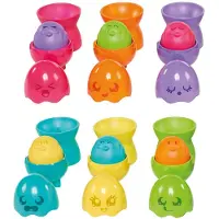 Toomies Stackable Eggs Rose Enfants