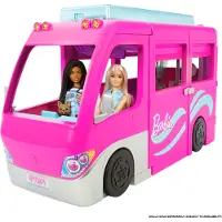 Barbie Super Aventure Camper avec accessoires